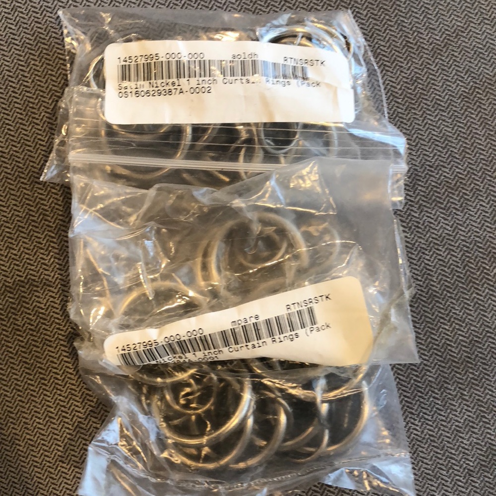 1” Curtain Rings - Picture 2 of 2